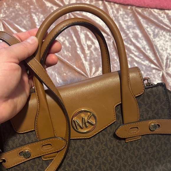 Michael Kors Brown and Black Satchel - Picture 2 of 6